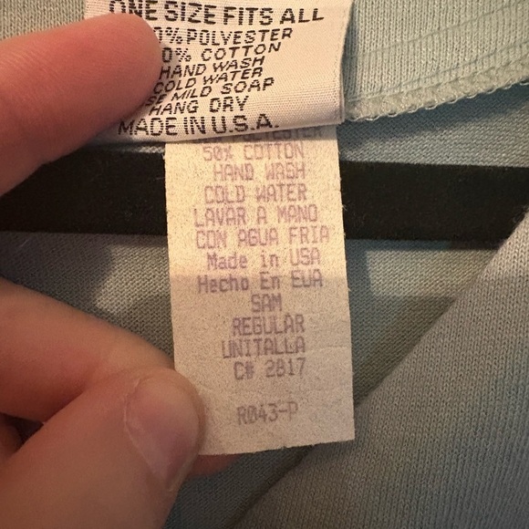 Embroidered Light green Women's Top - Picture 3 of 4